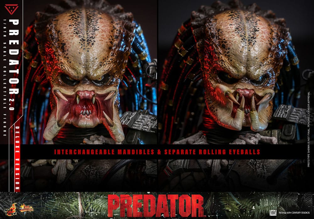 Hot Toys Predator (2.0) Deluxe Version 34cm - Loaded Dice