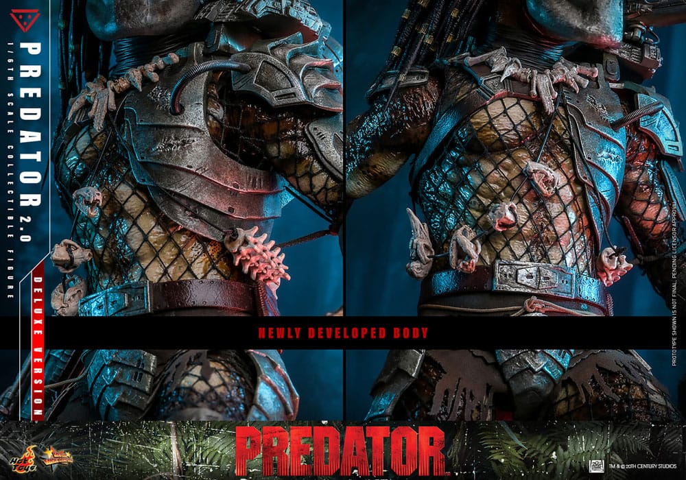 Hot Toys Predator (2.0) Deluxe Version 34cm - Loaded Dice
