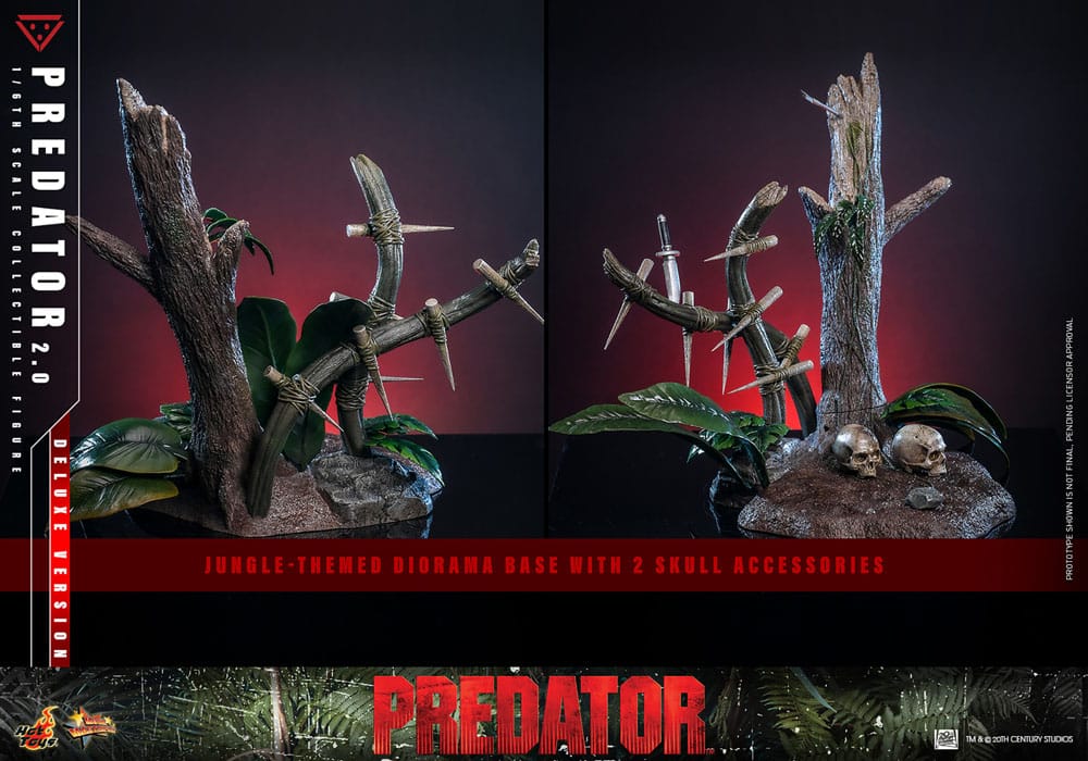 Hot Toys Predator (2.0) Deluxe Version 34cm - Loaded Dice