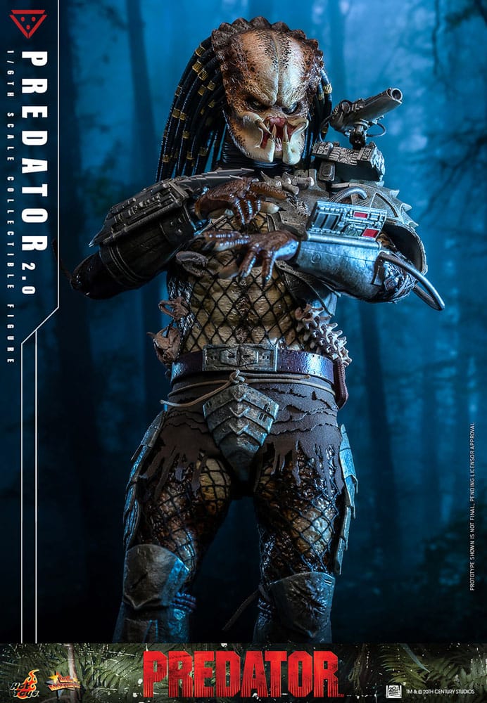 Hot Toys Action Figure 1/6 Predator (2.0) 34cm - Loaded Dice
