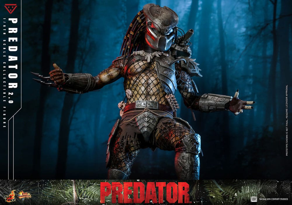 Hot Toys Action Figure 1/6 Predator (2.0) 34cm - Loaded Dice