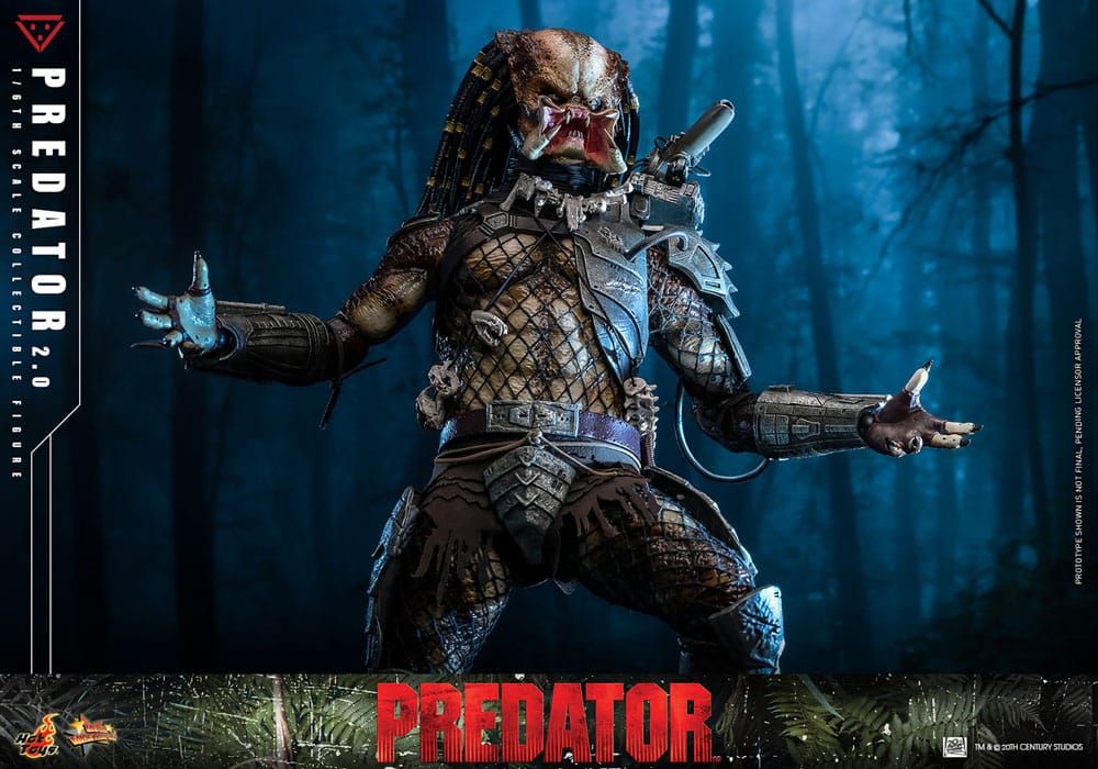 Hot Toys Action Figure 1/6 Predator (2.0) 34cm - Loaded Dice