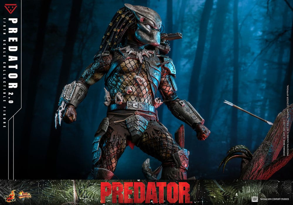 Hot Toys Action Figure 1/6 Predator (2.0) 34cm - Loaded Dice