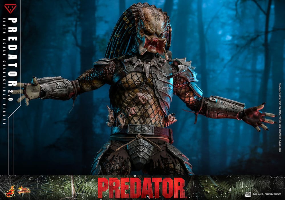 Hot Toys Action Figure 1/6 Predator (2.0) 34cm - Loaded Dice