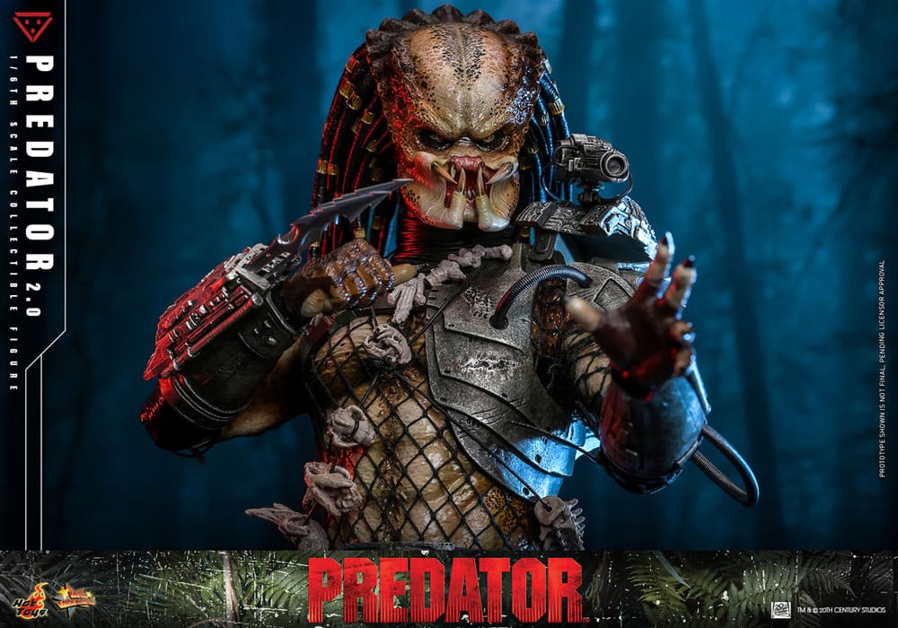 Hot Toys Action Figure 1/6 Predator (2.0) 34cm - Loaded Dice