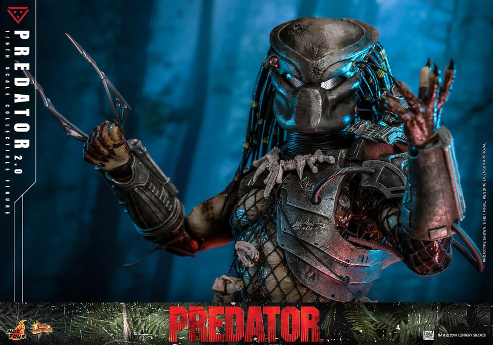 Hot Toys Action Figure 1/6 Predator (2.0) 34cm - Loaded Dice