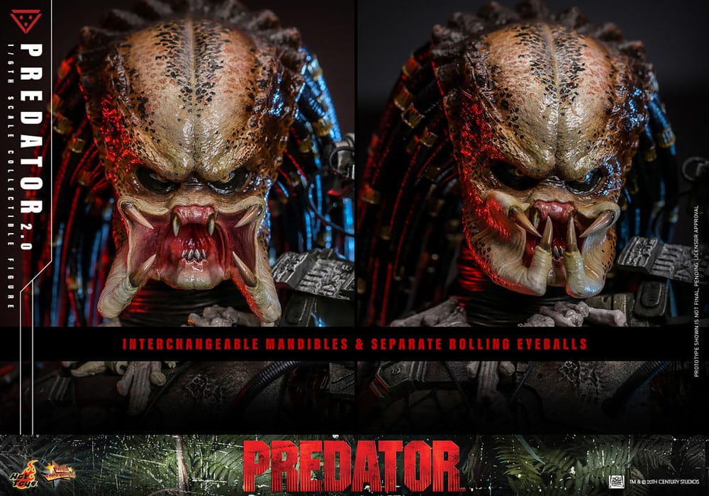 Hot Toys Action Figure 1/6 Predator (2.0) 34cm - Loaded Dice