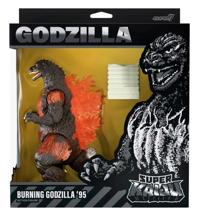 Godzilla Toho Super Kaiju Action Figure Wave 02 Burning Godzilla '95
