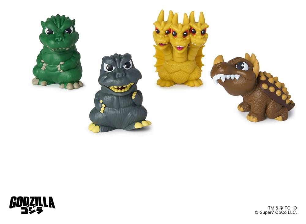 Godzilla Toho Fun! Fun! Mini Figures Wave 01 Blind Box Display (9)