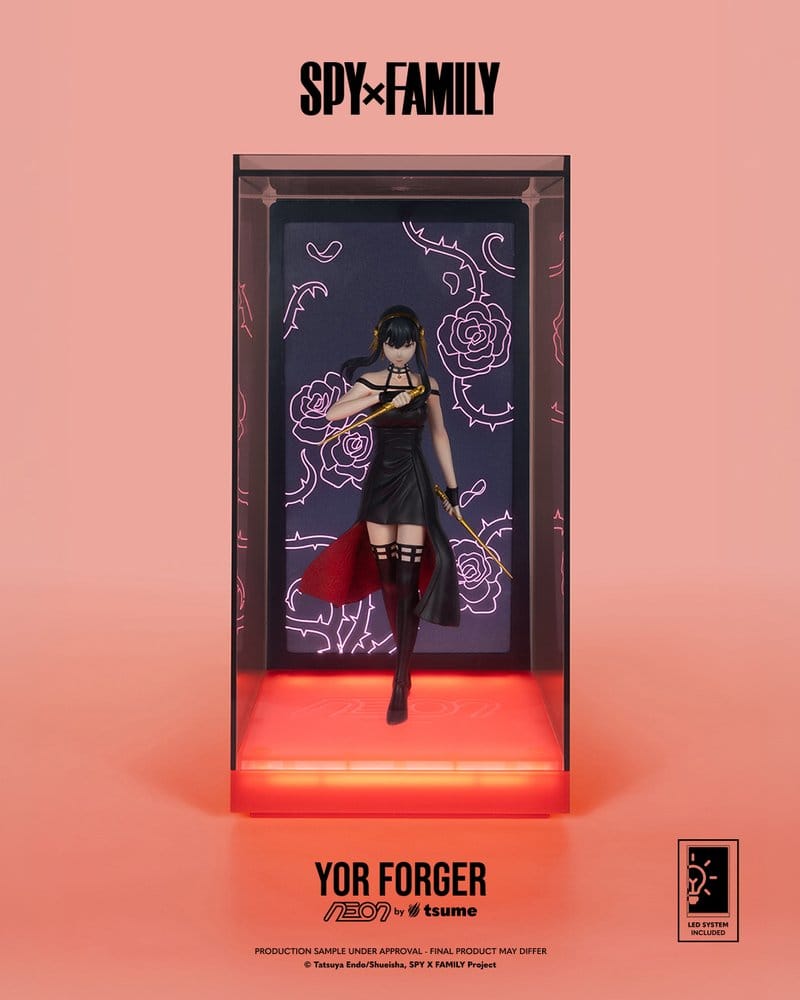 Spy x Family Neon Figure 1/9 Yor Forger 20 cm