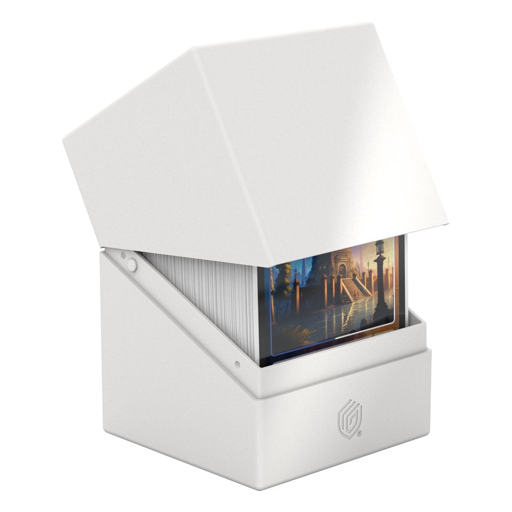 Ultimate Guard - Boulder Deck Case 100+ Solid White - Loaded Dice