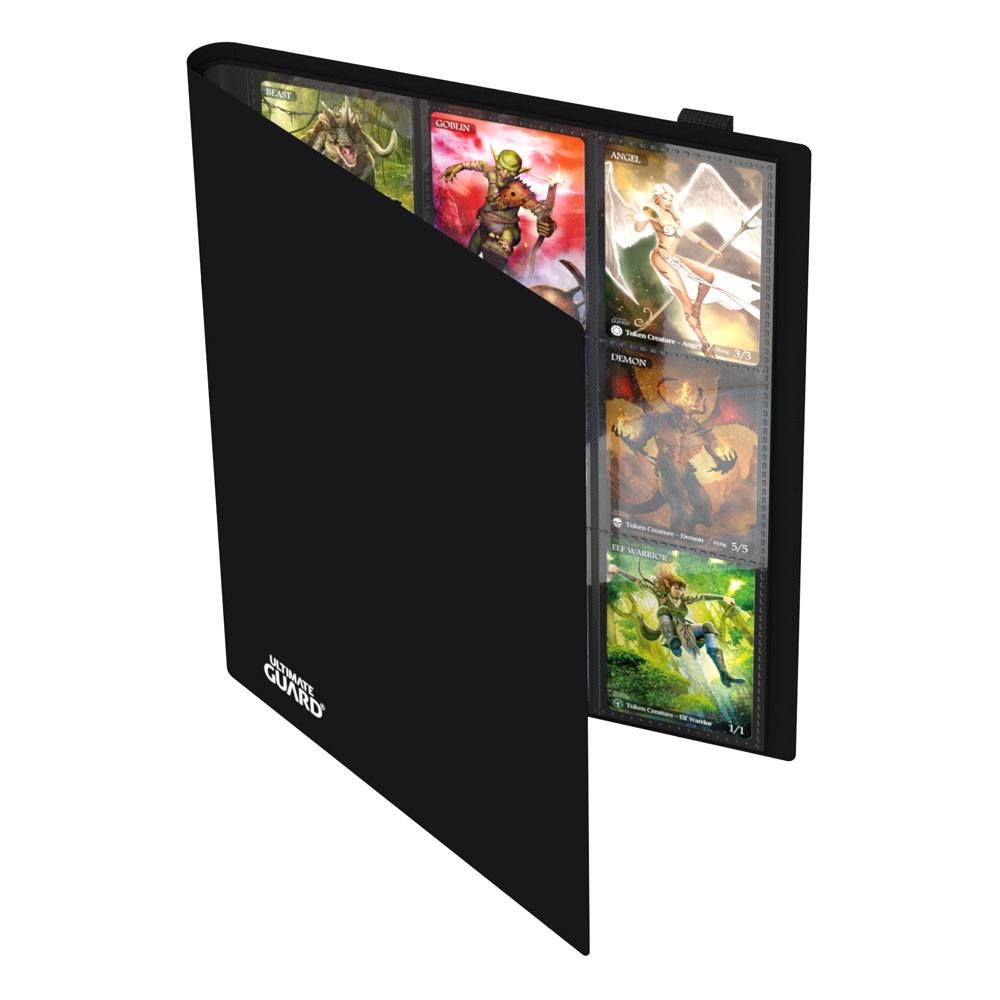 Ultimate Guard Flexxfolio 360 - 18-Pocket Black - Loaded Dice