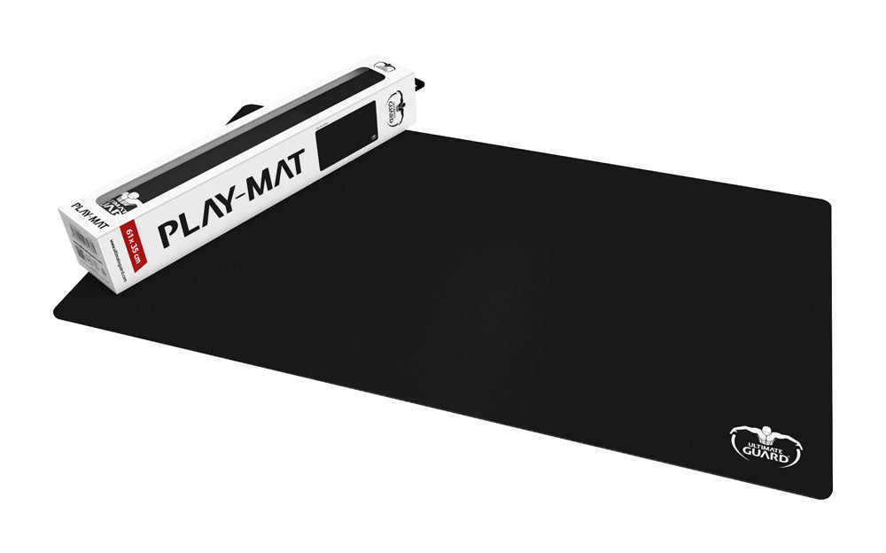 Ultimate Guard Play-Mat Monochrome Black  61 x 35cm - Loaded Dice