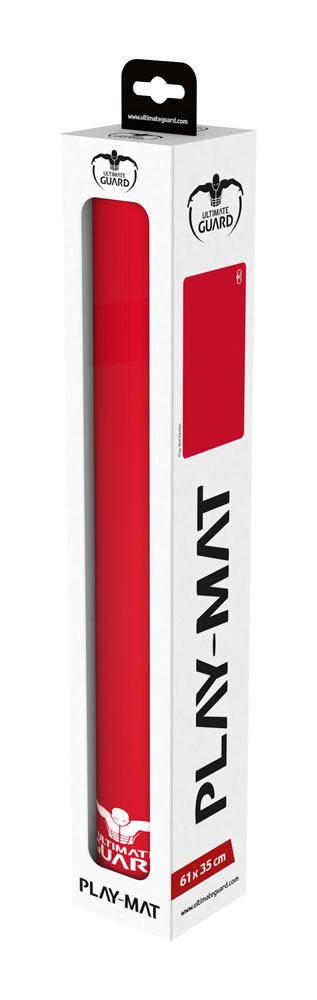 Ultimate Guard Play-Mat Monochrome Red 61 x 35cm - Loaded Dice