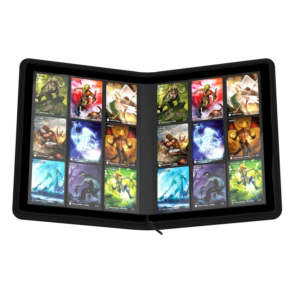Ultimate Guard Zipfolio 360 - 18-Pocket XenoSkin Black - Loaded Dice