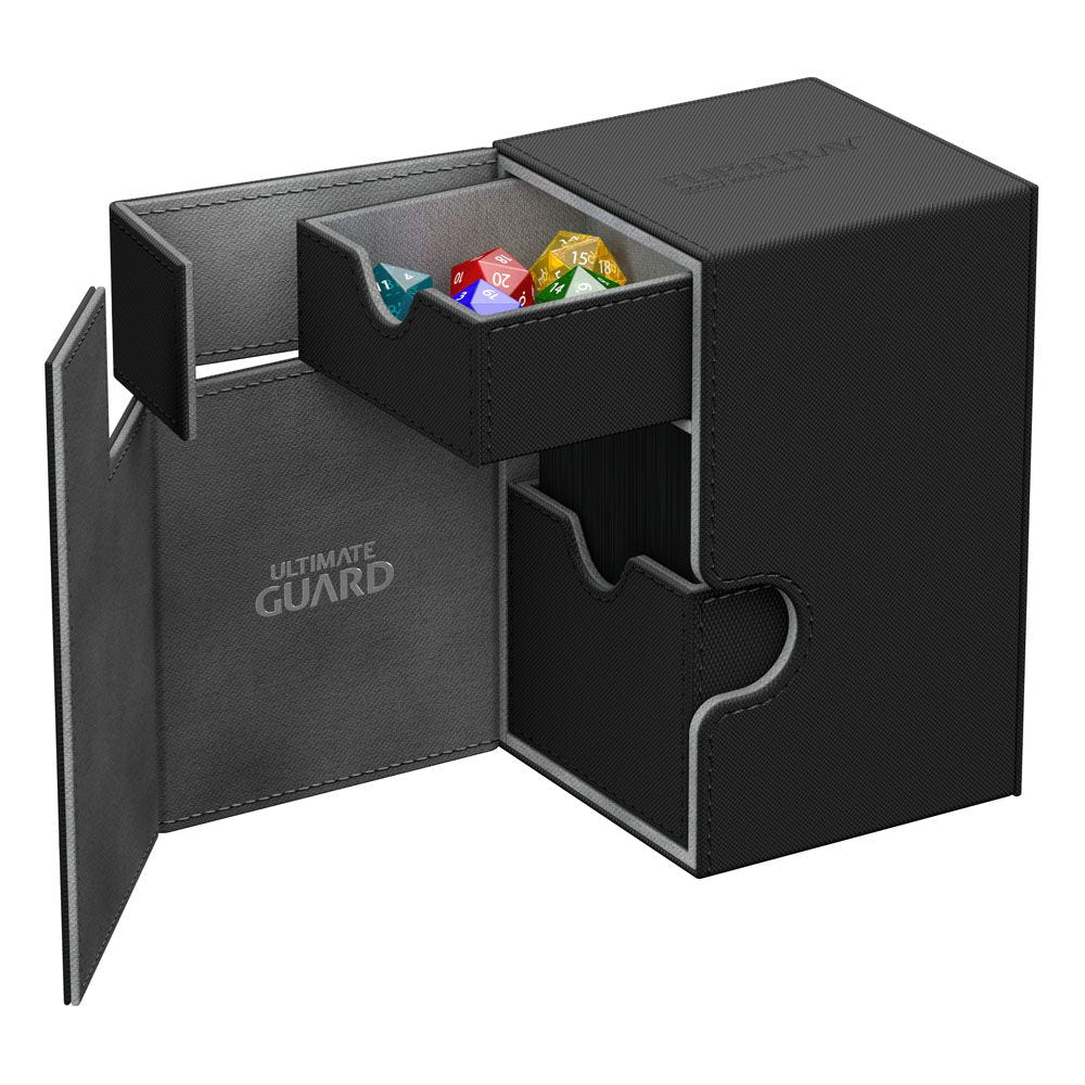Ultimate Guard Flip´n´Tray Deck Case 100+ Standard Size XenoSkin Black