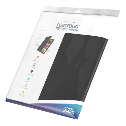 Ultimate Guard Portfolio 480 24-Pocket Xenoskin - Black - Loaded Dice