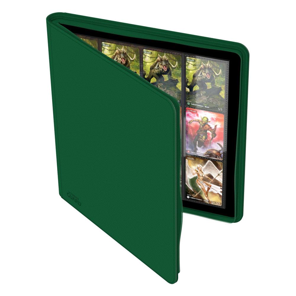 Ultimate Guard Zipfolio 480 24-Pocket Xenoskin - Green