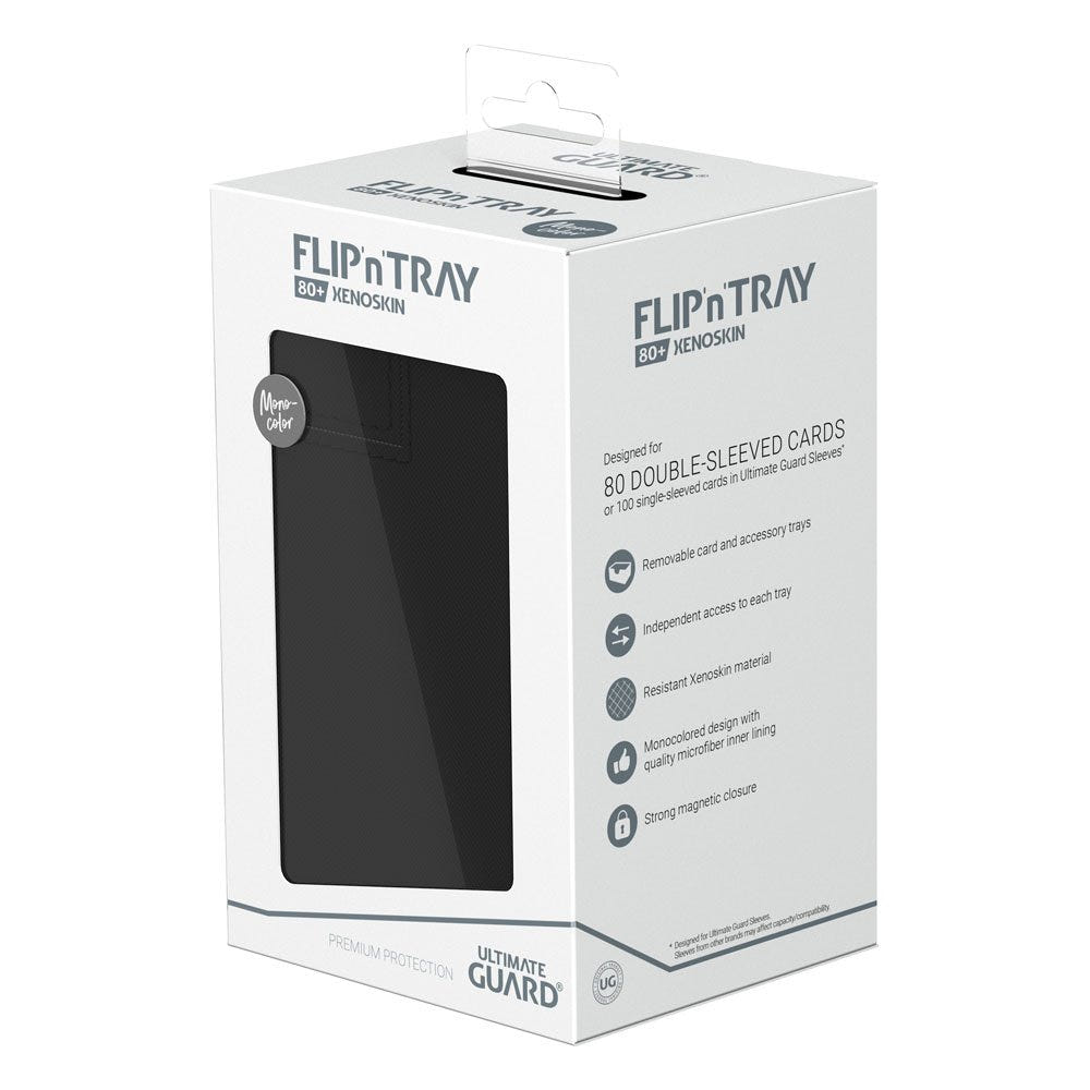 Ultimate Guard Flip'n'Tray 80+ Xenoskin - Black