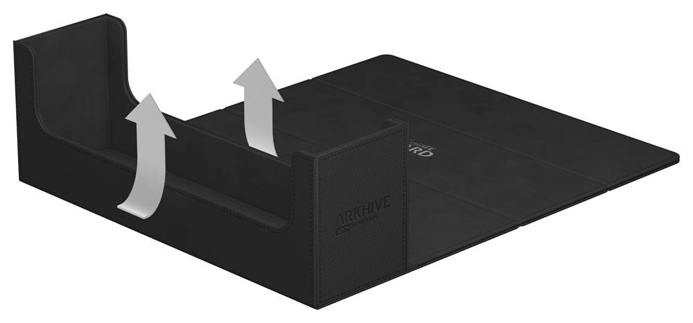 Ultimate Guard Arkhive 400+ XenoSkin Monocolor Black - Loaded Dice