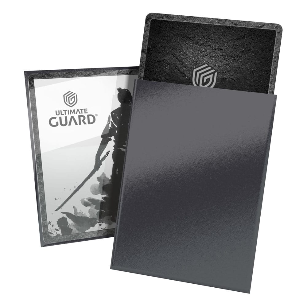 Ultimate Guard Katana Sleeves Standard Size (100) - Obsidian Shard - Loaded Dice