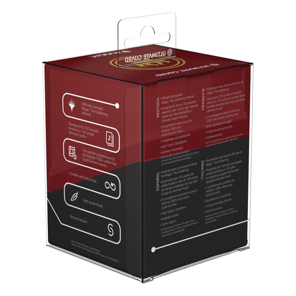 Ultimate Guard Boulder 100+ Magic: The Gathering "Guild Summit" - Rakdos - Loaded Dice