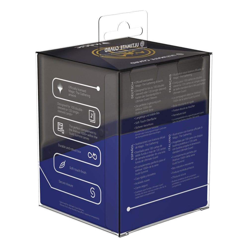 Ultimate Guard Boulder 100+ Magic: The Gathering "Guild Summit" - Dimir - Loaded Dice