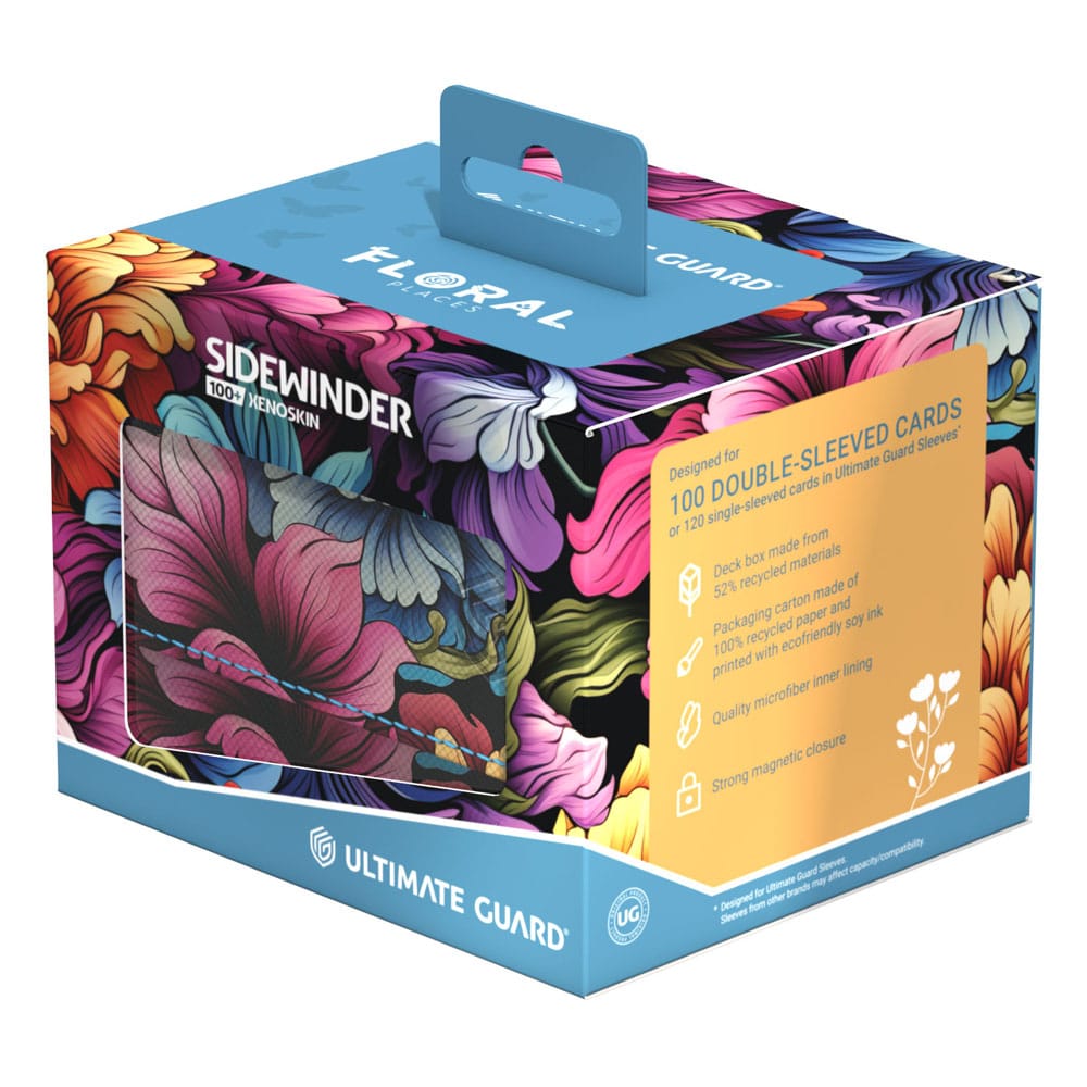 Ultimate Guard Sidewinder 100+ Xenoskin "Floral Places" - Springbloom Meadow - Loaded Dice