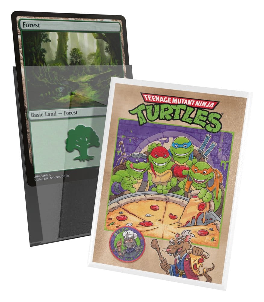 Ultimate Guard Art Sleeves MTG | TMNT - Pizza Box - Loaded Dice