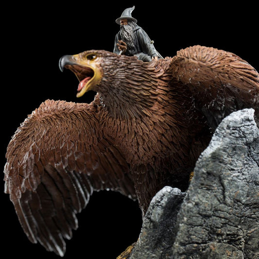 Lord of the Rings Statue Gandalf on Gwaihir 15 cm ETA May 2026 - Loaded Dice