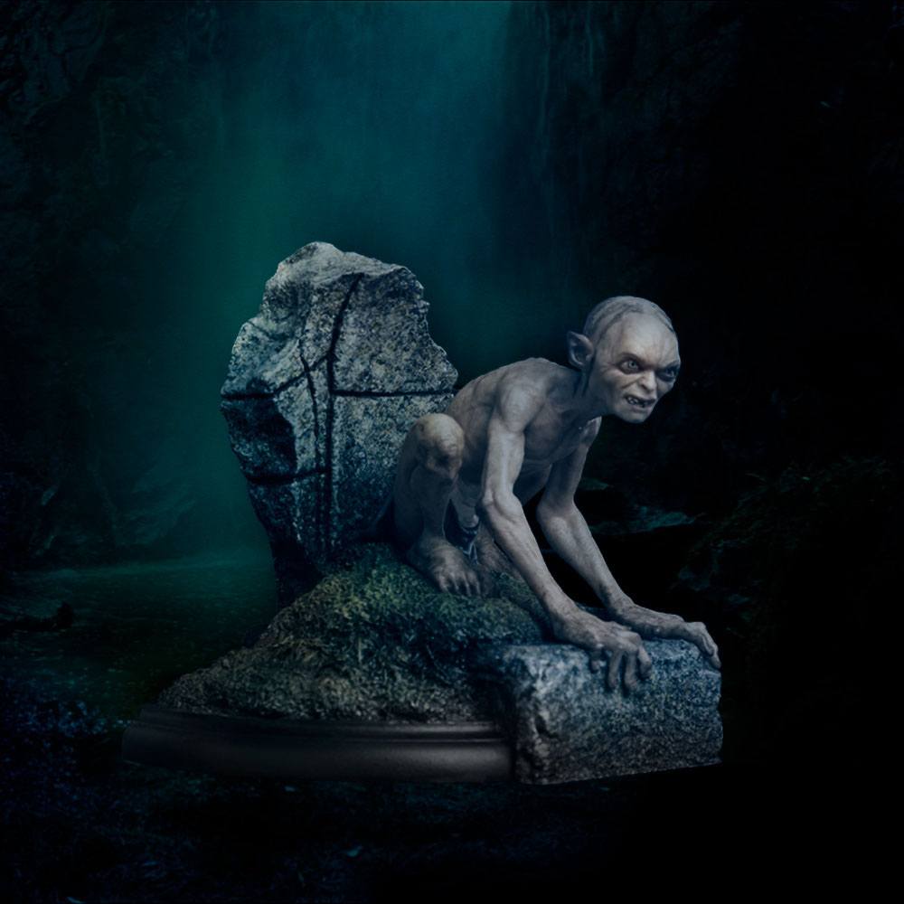 Lord of the Rings Mini Statue Gollum, Guide to Mordor 11cm - Loaded Dice