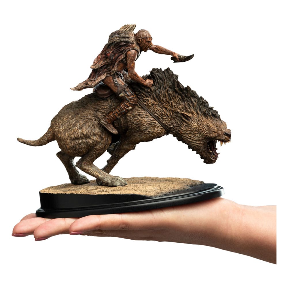 Lord of the Rings Mini Statue Sharkû on Warg 18 cm