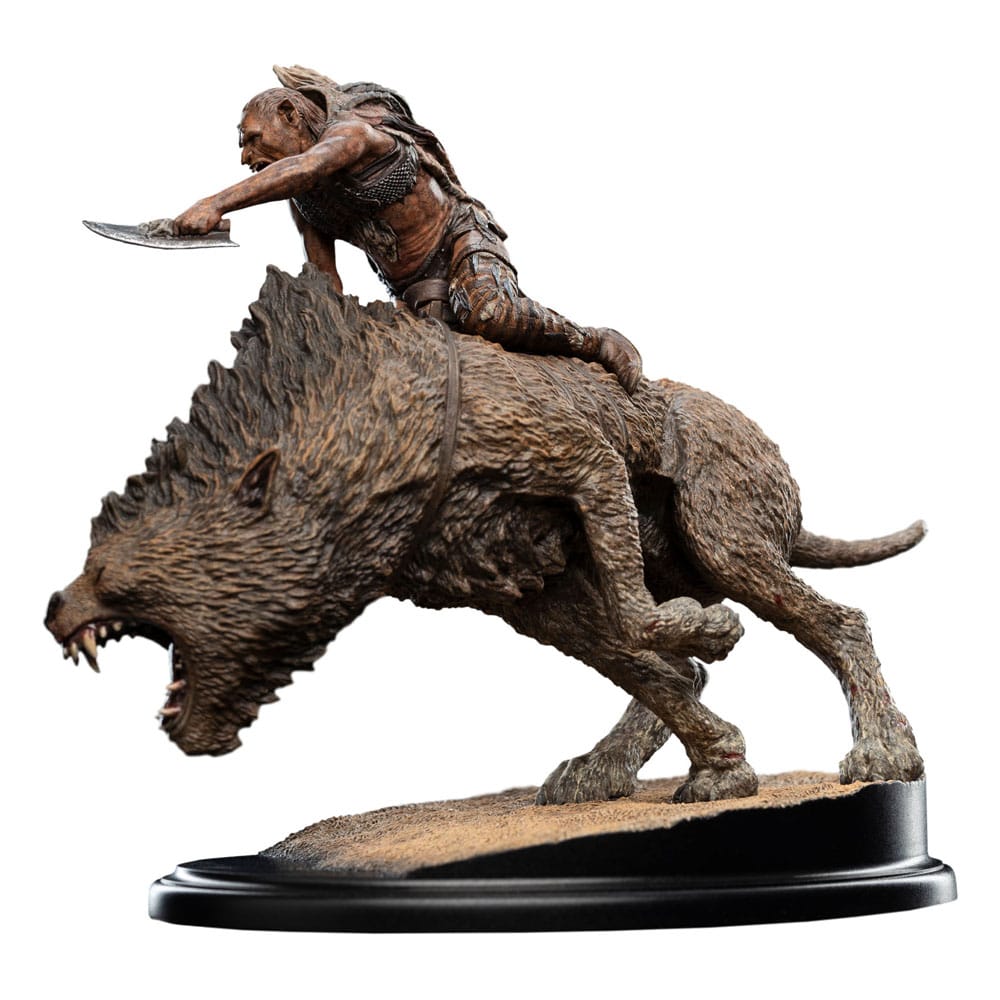 Lord of the Rings Mini Statue Sharkû on Warg 18 cm