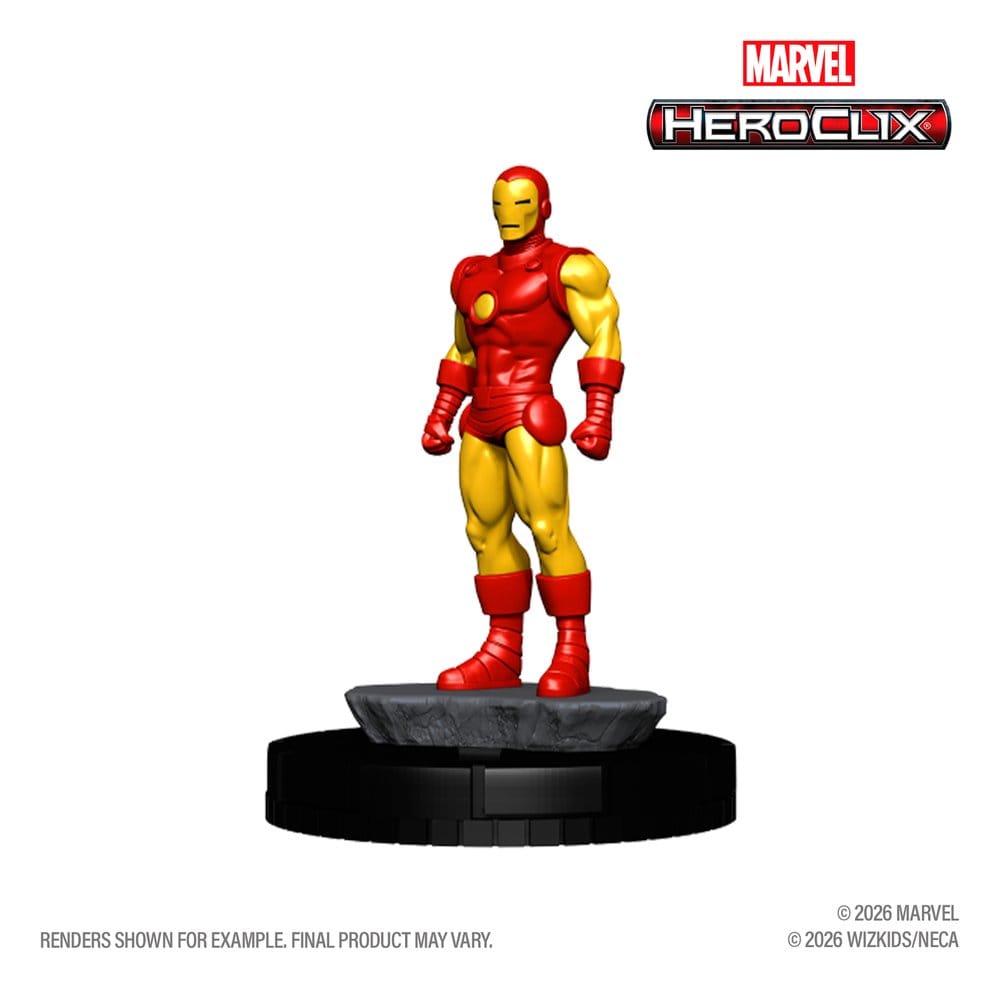 Marvel HeroClix 400: Figure Set Secret Wars Heroes 18 cm