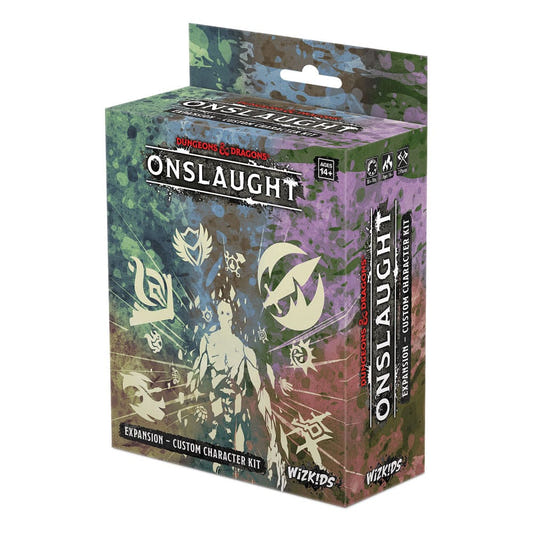 Dungeons & Dragons Onslaught Custom Character Kit expansion, box front