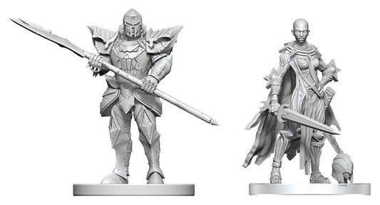 Pathfinder Battles Deep Cuts Unpainted Miniature Nail & Rack Hellknights 14 cm