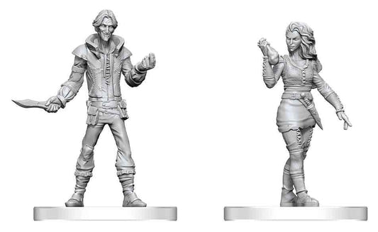 Pathfinder Battles Deep Cuts Unpainted Miniature Thief & Pickpocket 14 cm