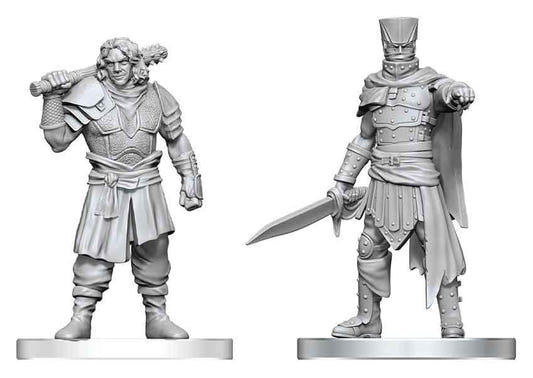 Pathfinder Battles Deep Cuts Unpainted Miniature Ruffian & Gang Leader 14 cm