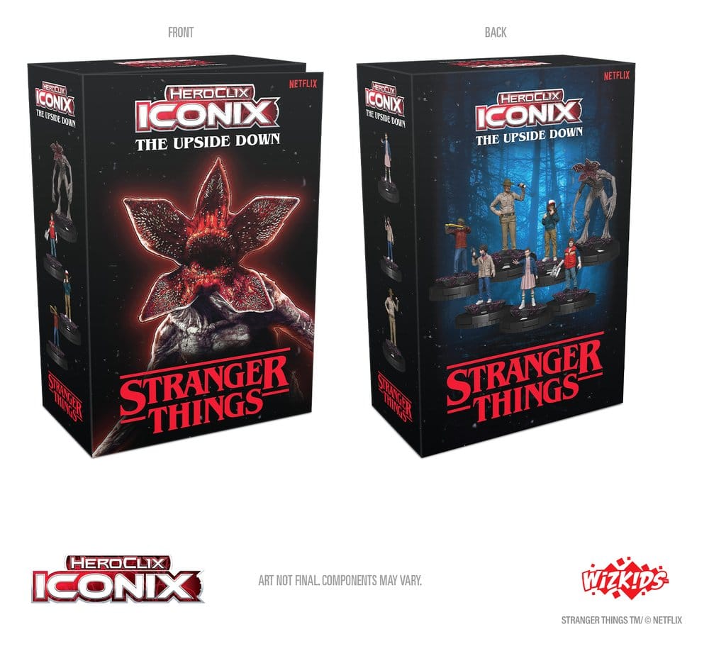 Stranger Things HeroClix Iconix: The Upside Down