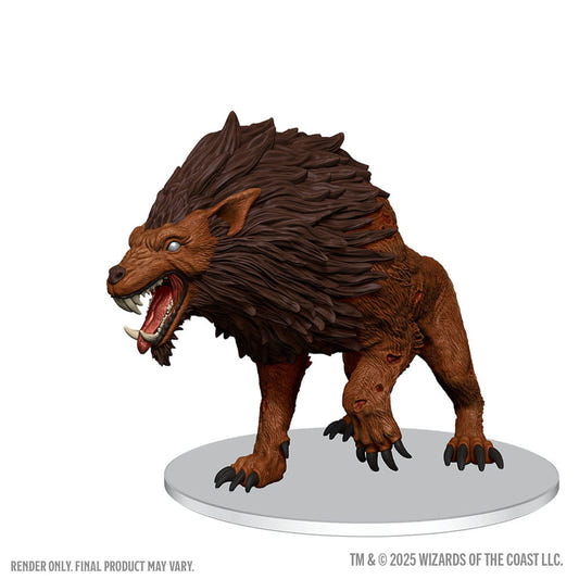 D&D Icons of the Realms Boxed prepainted Miniatures Dire Worg 11 cm