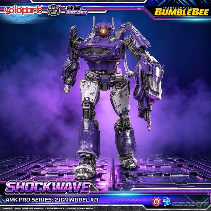 Transformers: Bumblebee the Movie AMK PRO Series Plastic Model Kit Shockwave 21 cm