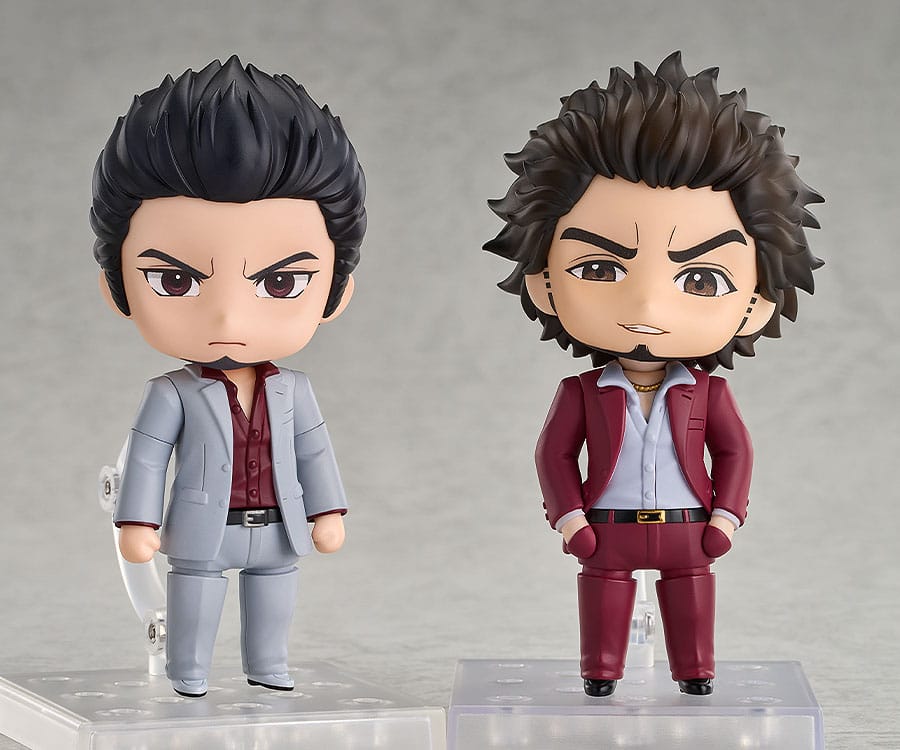 Kazuma Kiryu and Ichiban Kasuga Yakuza Nendoroids side by side, Ichiban sold separately
