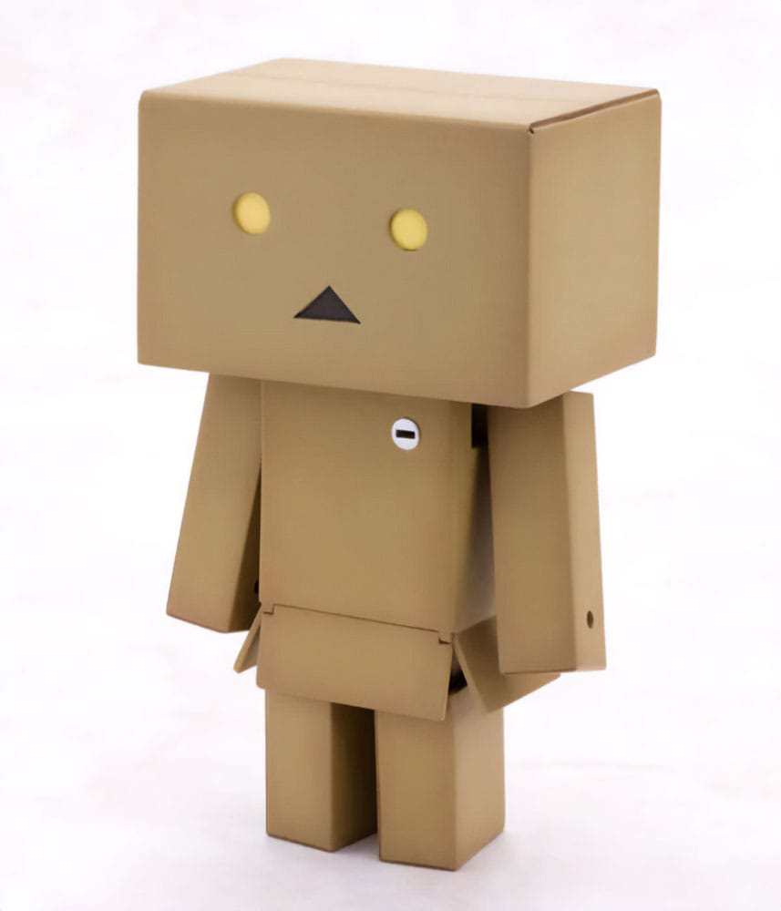 Danboard plastic model kit standing front view with yellow eye parts