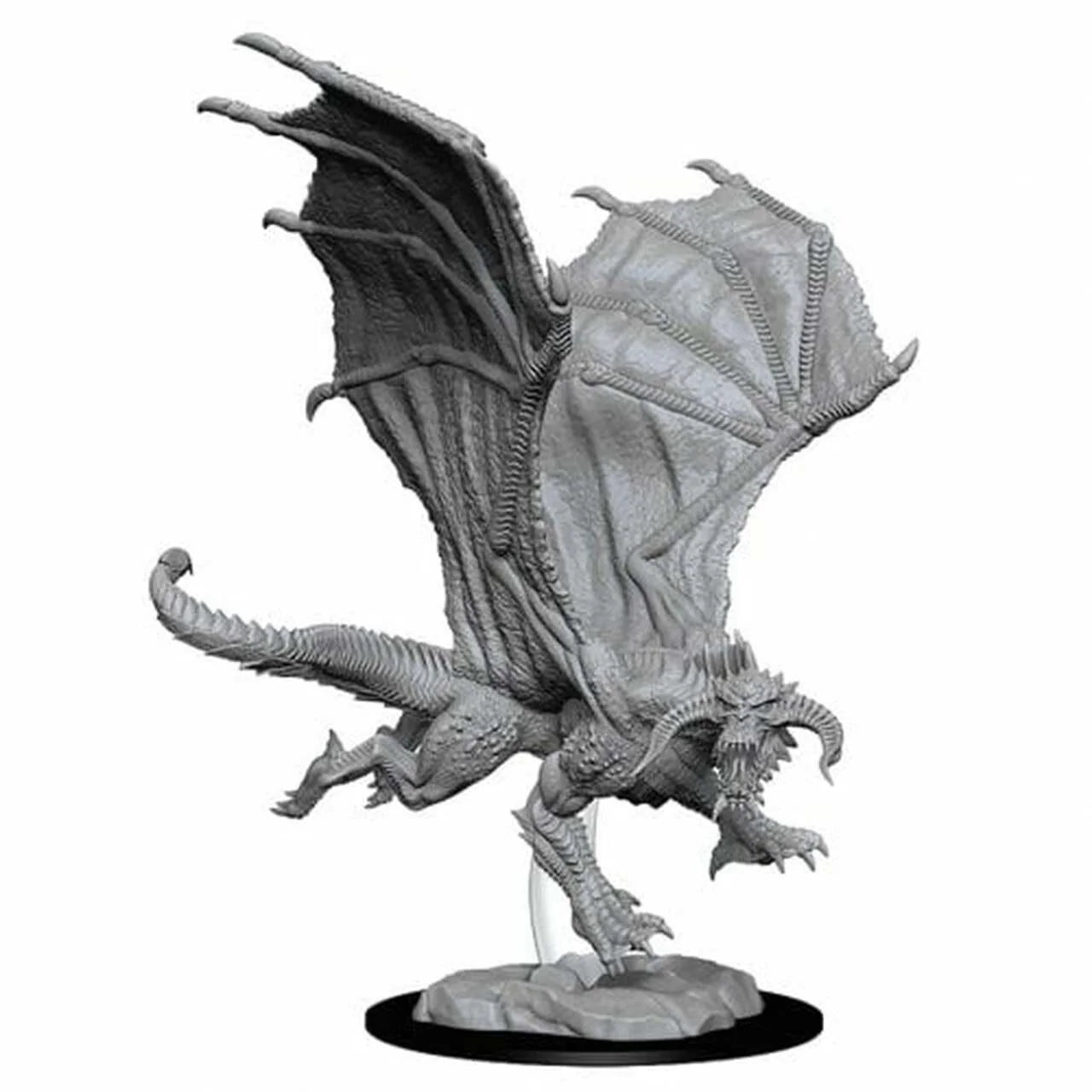 D&D Nolzurs Marvelous Miniatures: Young Black Dragon - Wave 8 - Loaded Dice