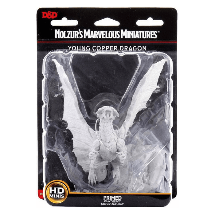 Young Copper Dragon: D&D Nolzur's Marvelous Unpainted Miniature (W8)