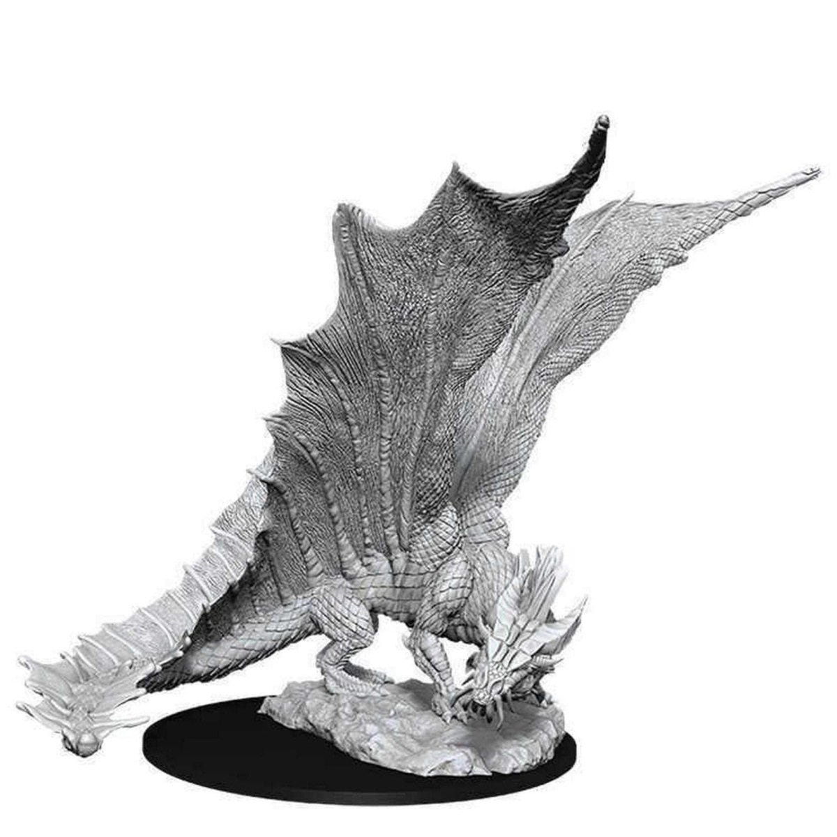 Young Gold Dragon: D&D Nolzur's Marvelous Unpainted Miniatures (W11) - Loaded Dice