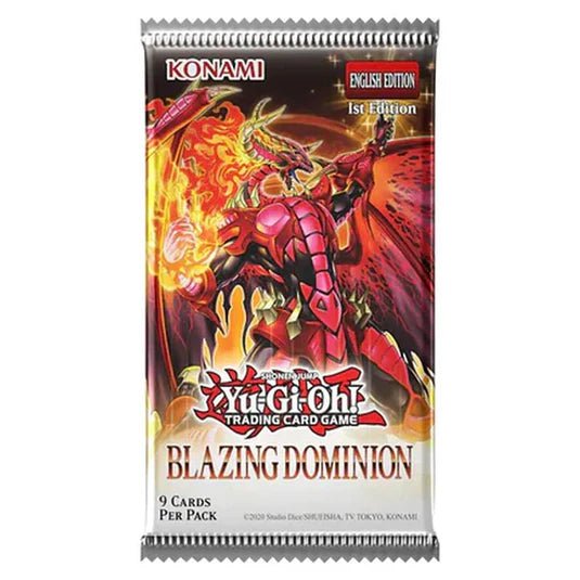 Yu-Gi-Oh! - Blazing Dominion Booster Pack - Loaded Dice