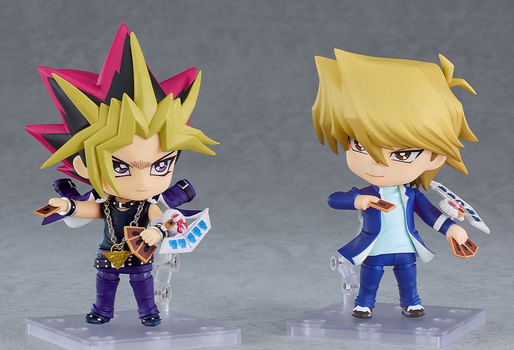 Yu-Gi-Oh! Nendoroid Joey Wheeler displayed beside a Yugi Nendoroid
