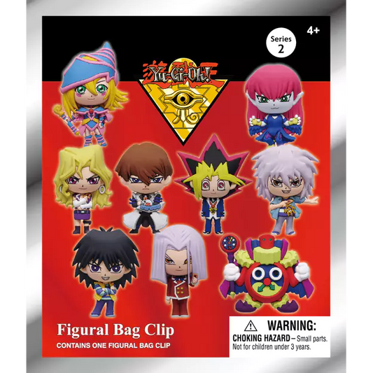 Yu-Gi-Oh! Series 2 blind bag 3D foam bag clip collectible
