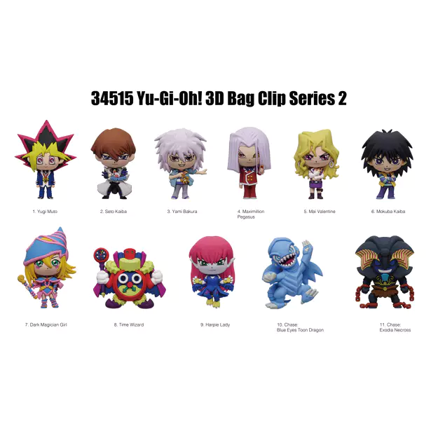 Yu-Gi-Oh! Series 2 Bag Clips - Loaded Dice